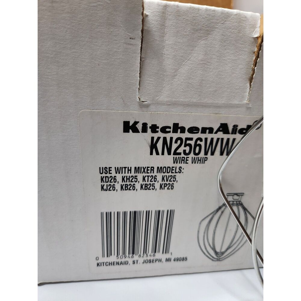 KitchenAid KN256WW Wire Whip – Fits KD26 KH25 KT26 KV25 KJ26 KB26 KB25 KP26 - Picture 2 of 6